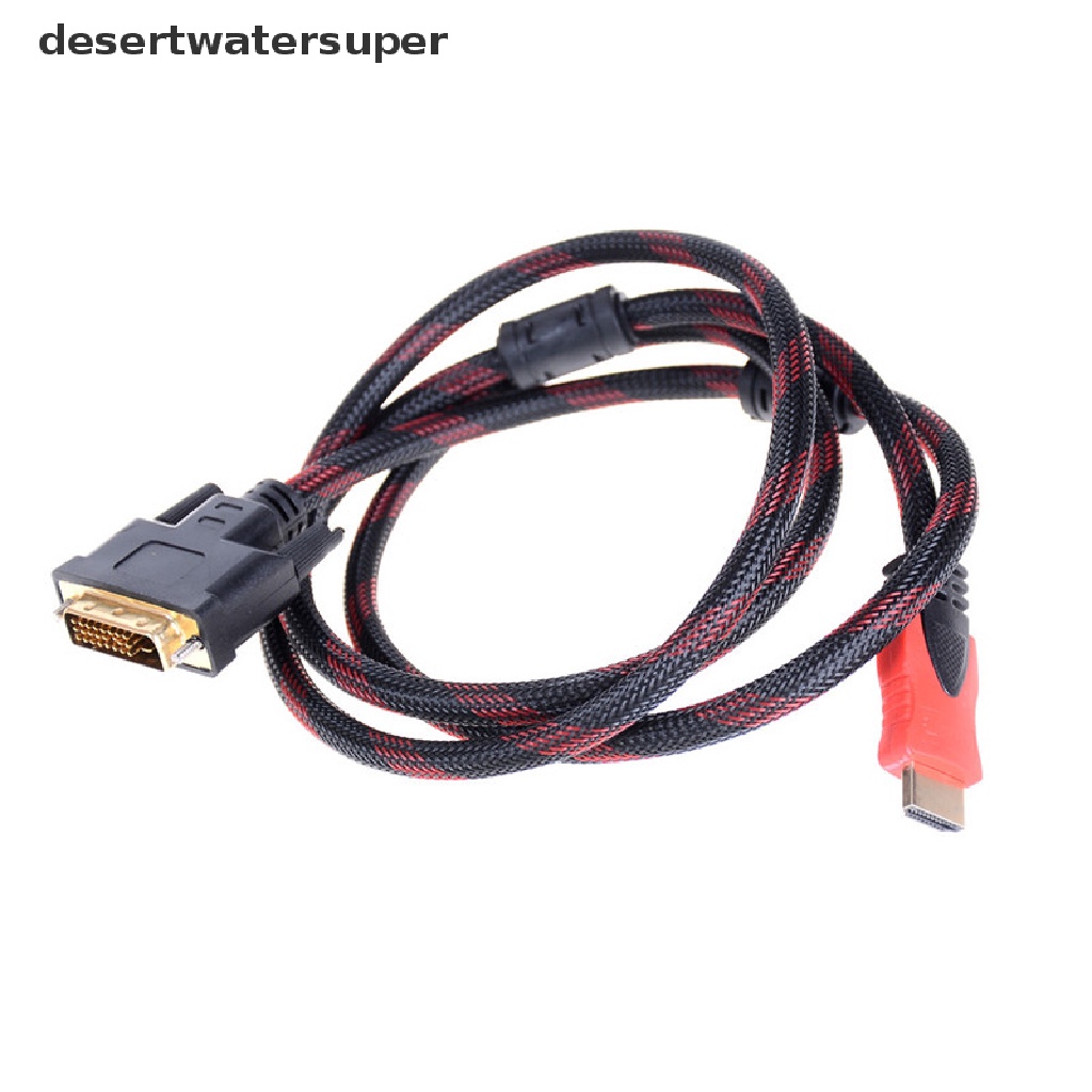 Cáp Chuyển Đổi 1.5m / 5ft HDMI Sang DVI-D 24 + 1 Male Cho HDTV