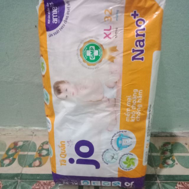 Bỉm jo quần size S44 , M40 L36 XL32