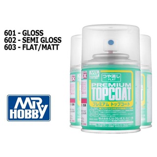 Đồ Chơi Lắp Ráp Anime Nhật Mô Hình Gundam Bình Sơn Xịt Mrhobby Premium Topcoat B601 B602 B603