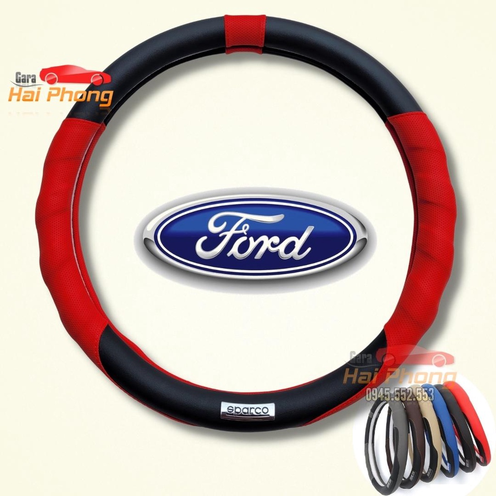 Bọc vô lăng FORD Ecosport, Escape, Everest, Ranger, Focus, Transit, Fiesta