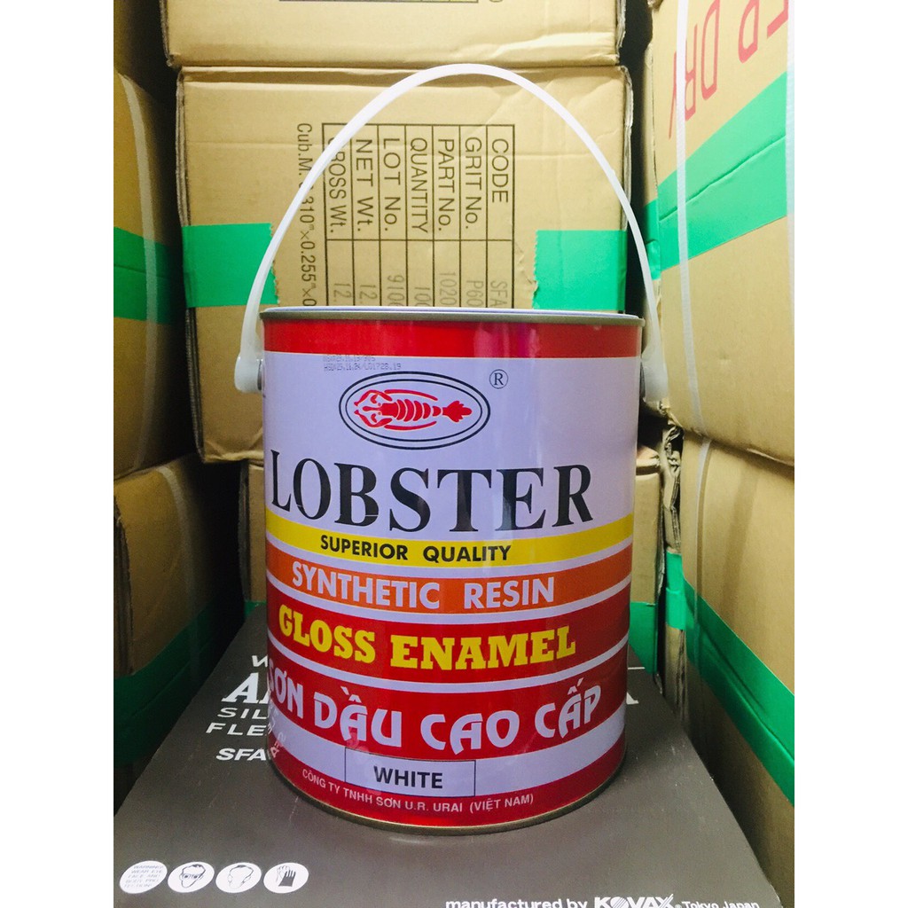 Sơn dầu Lobster dùng cho gỗ, kim loại 3L (URAI)