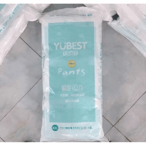 BỈM YUBEST ANGEL DÁN/QUẦN NỘI ĐỊA TRUNG QUỐC S90/M84/L78/XL72/XXL66