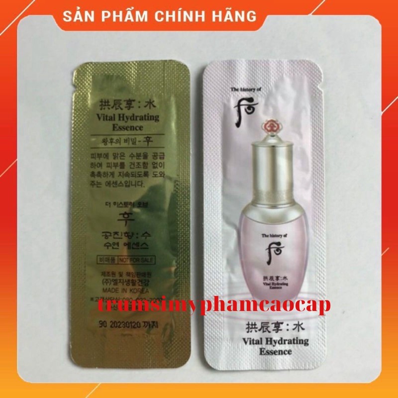 Tinh Chất Whoo Gongjinhyang Soo Super Hydrating Essence date 2023