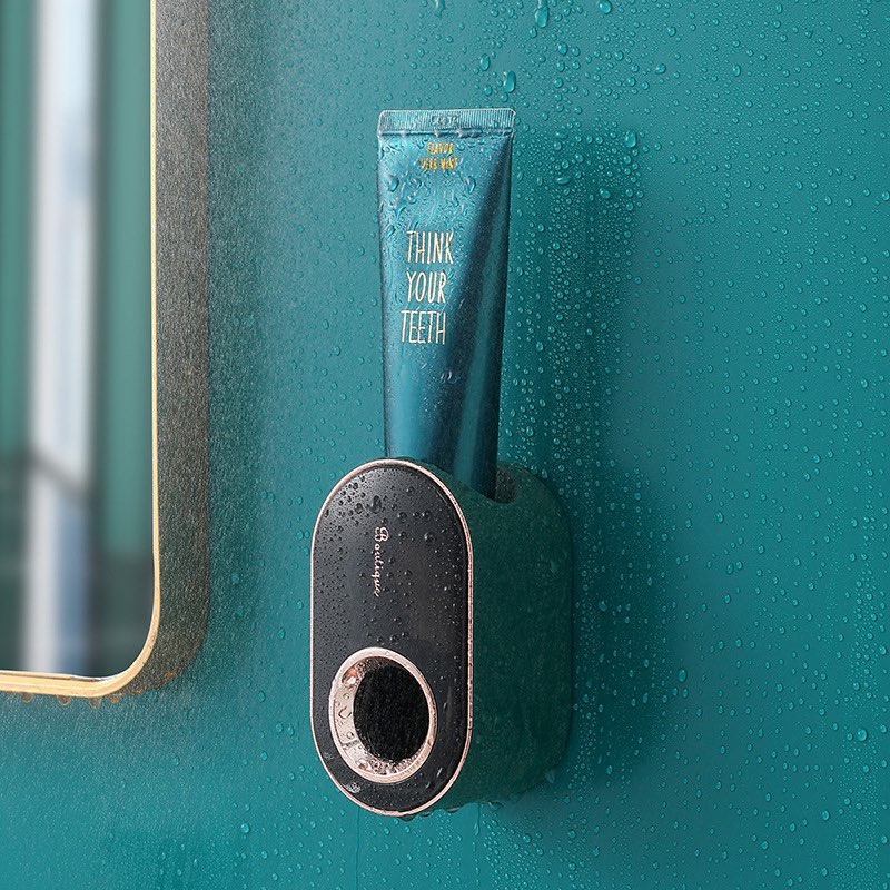 Dụng Cụ đỡ bóp tuýp kem đánh răng ECOCO tự động gắn lên tường Tiện dụng cho gia đình . Bộ Nhả Kem Đánh Răng Tự Động