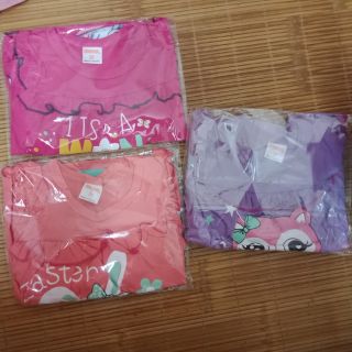 3 bộ cotton bé gái cánh tiên
