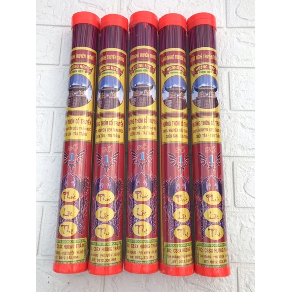 Nhang Thảo Mộc Sạch Hương Học kích thước 38cm 110Cây/1 ống