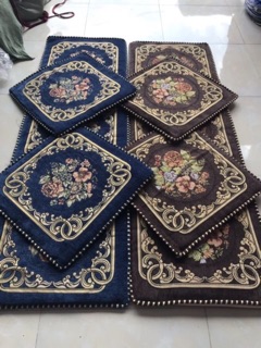 Thảm Ghế ( 1 dài +2 ngắn )