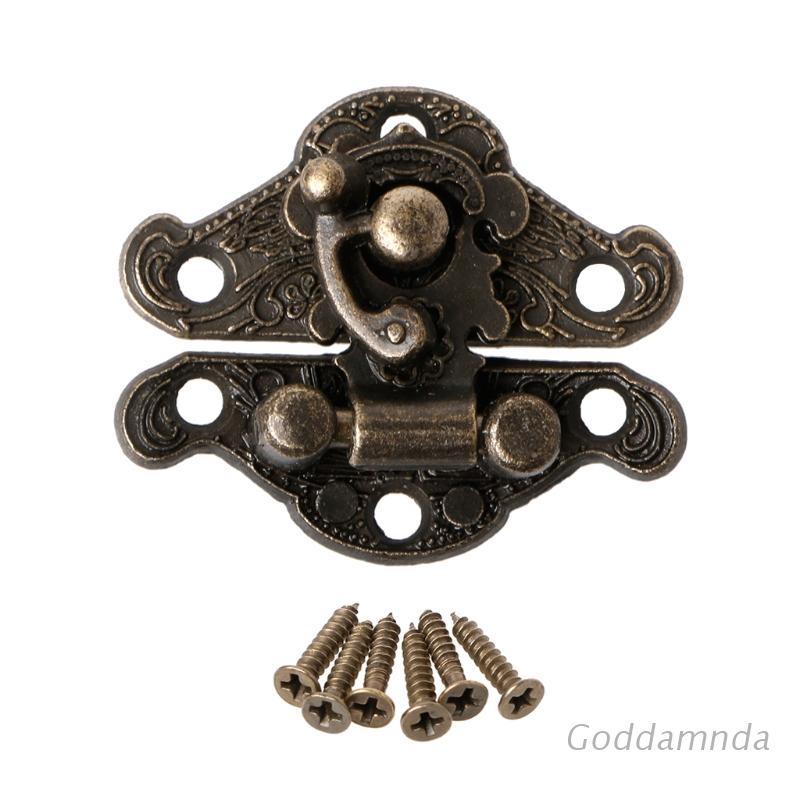 Chốt Khóa Hộp Gỗ Bằng Hợp Kim Kẽm Phong Cách Vintage