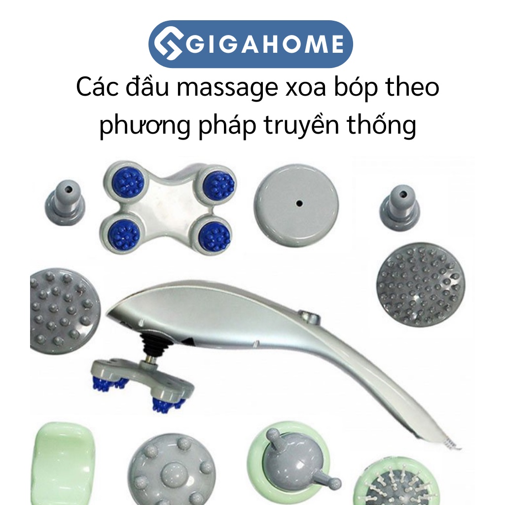 Máy Massage, Đấm Bóp Toàn Thân GIGAHOME 11 Đầu Giảm Mệt Mỏi 3542