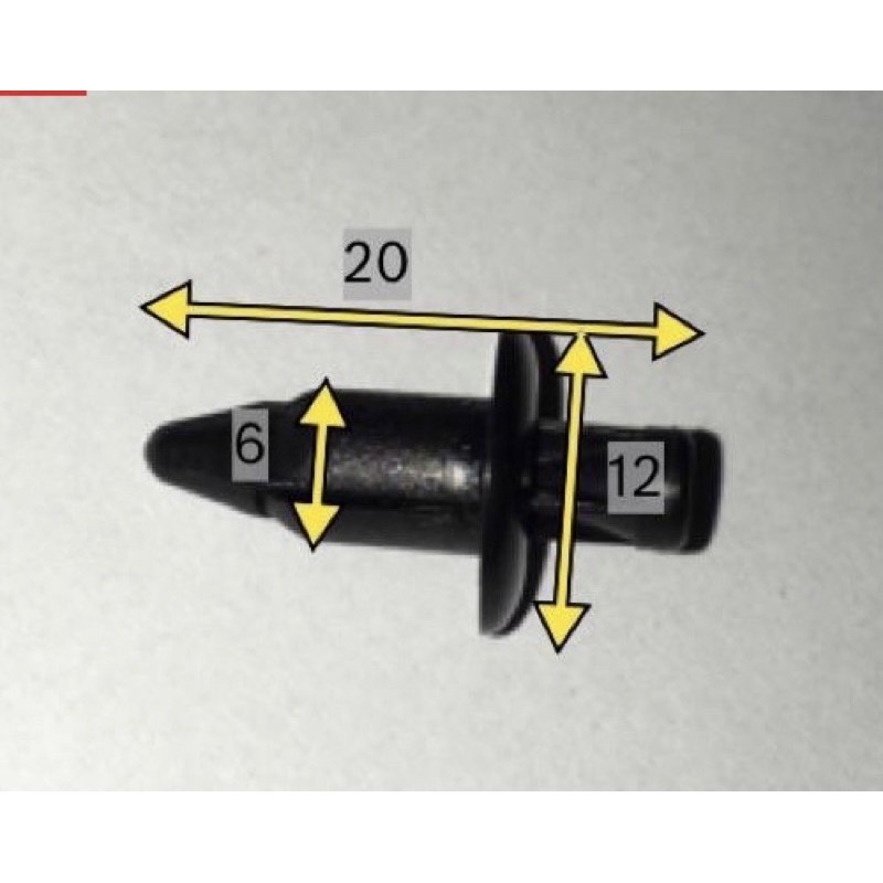 Bịch lớn 50 con nút bấm dàn áo nhựa cho các xe Yamaha-Honda-Suzuki._Dochoixemaynhapkhau