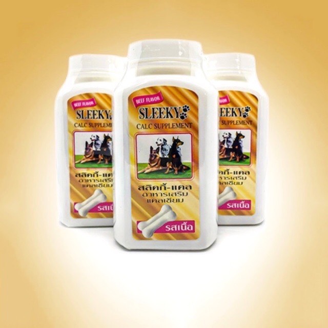 [ Viên Lẻ ] Canxi Sleeky Calc Supplement cho chó mèo