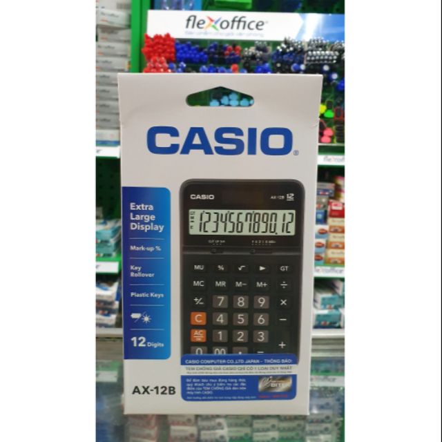 Máy tính casio AX-12B