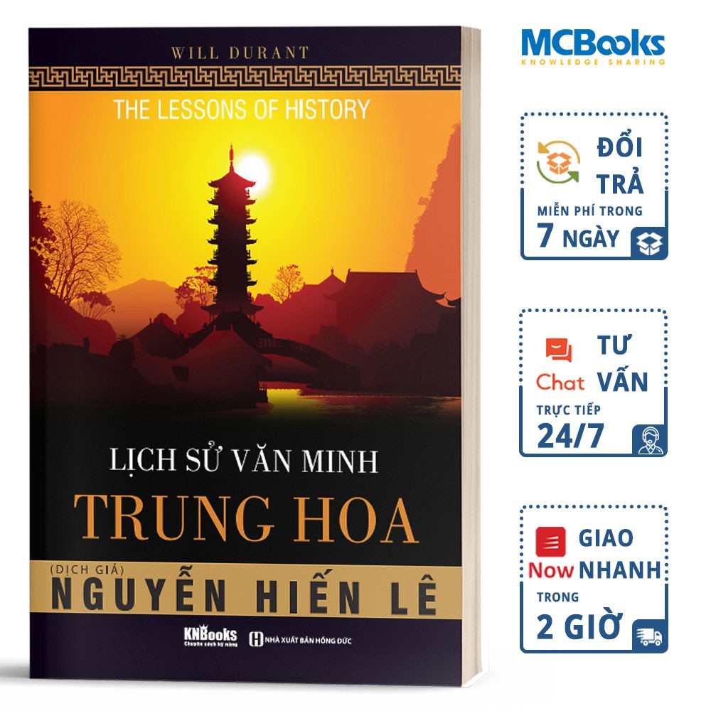 Sách - Lịch sử văn minh Trung Hoa - KNBOOKS