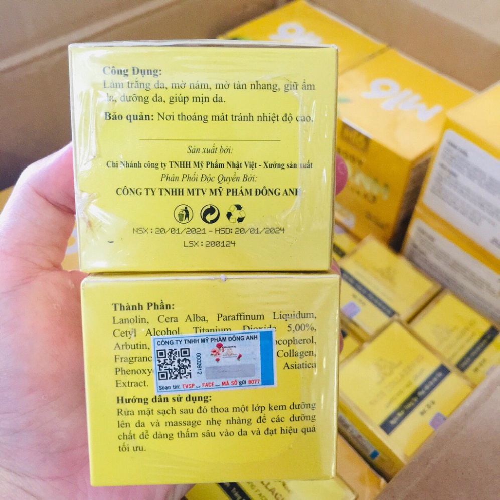 Bộ  Kem Dưỡng Da Mặt Collagen X3 - Serum Dưỡng Trắng Da X3 Đông anh Chính hãng Ngừa Nám Hiệu Quả Holaskin