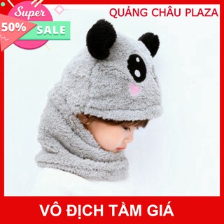 [ siêu ấm ] Mũ len bông con nhỏ gấu Panda