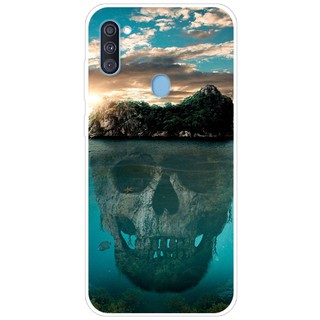 Ốp điện thoại cao su 20 mẫu họa tiết cho Samsung Galaxy A11 A 11 A115F