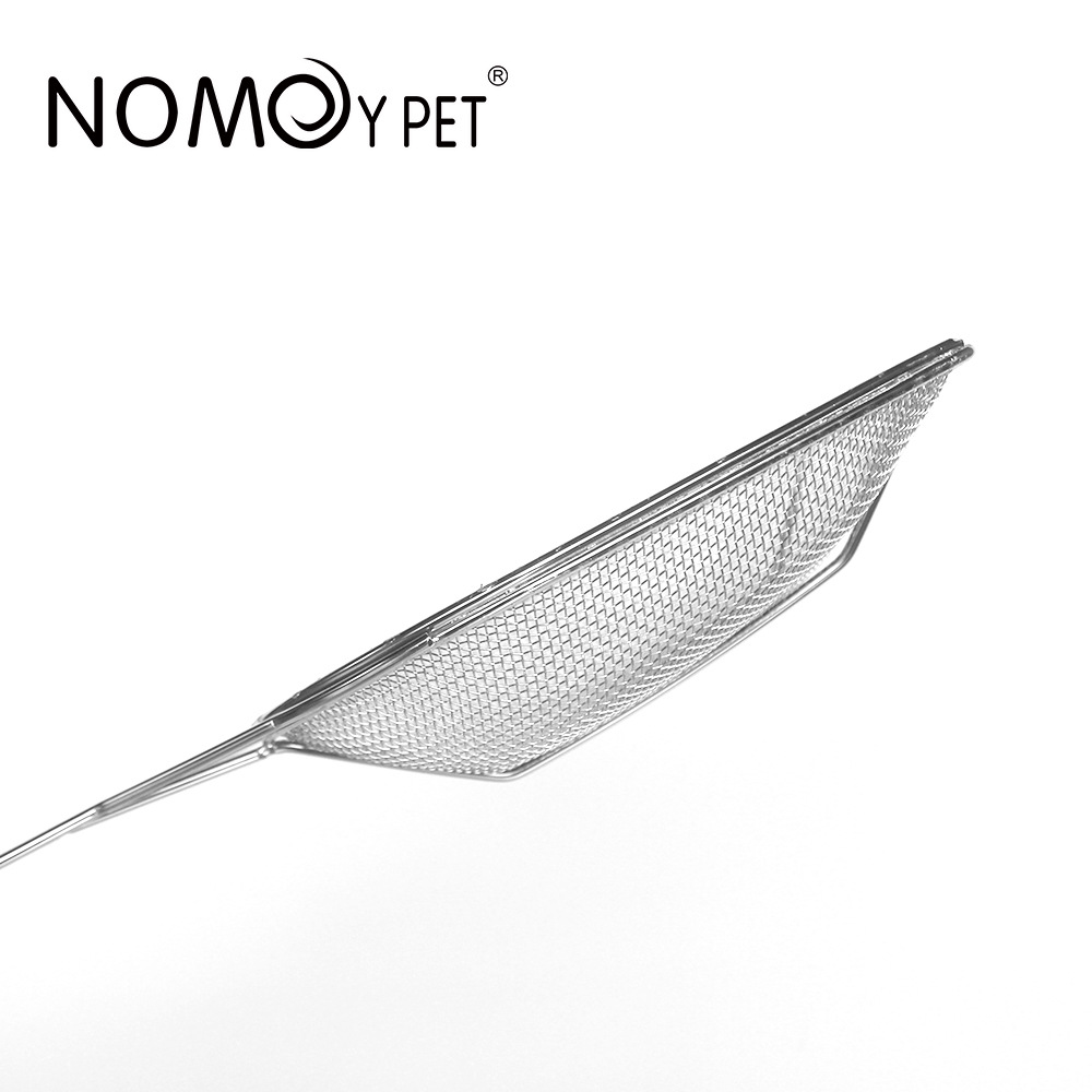 Xẻng sàng cát vệ sinh chuồng thú cưng bò sát  - xẻng sàng phân Thép không gỉ