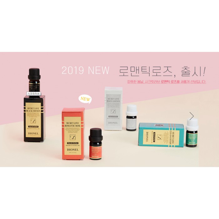 Nước hoa vùng kín Dionel Secret Love 5ml, khử mùi, lưu hương lâu
