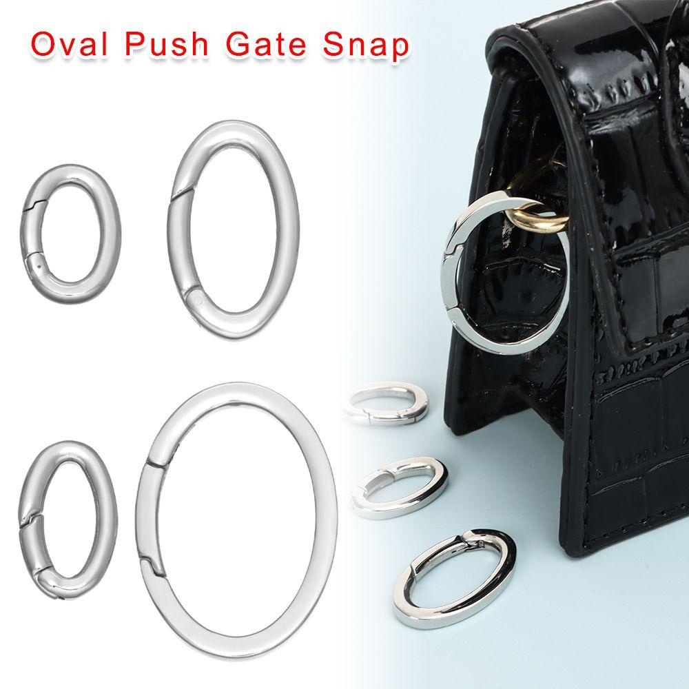 Móc Khóa Carabiner Hình Oval 4 Kích Cỡ
