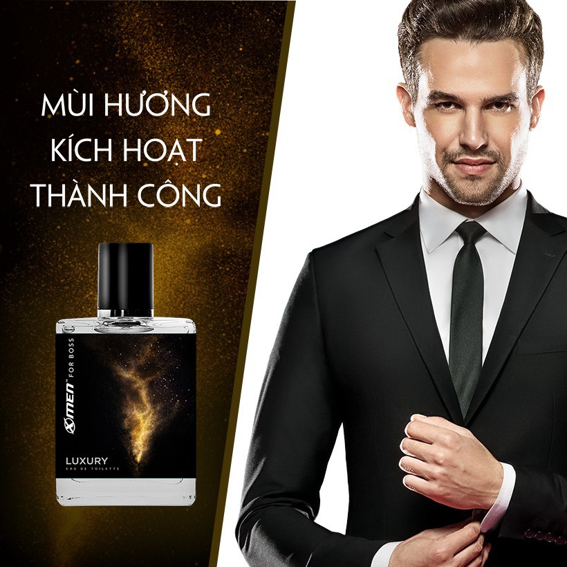 [Chính hãng]Nước Hoa Xmen For Boss 49ml Mùi Intense/Motion/Luxury