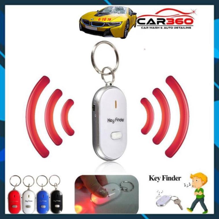 ⚡️KEY FINDER⚡️ Móc Chìa Khóa Huýt Sáo Gắn Thiết Bị Định Vị GPS Có Đèn Nhấp Nháy Chất Lượng Cao