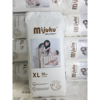 Bỉm quần MIJUKU cao cấp size M/L/XL/XXL/XXXL loại 150 miếng