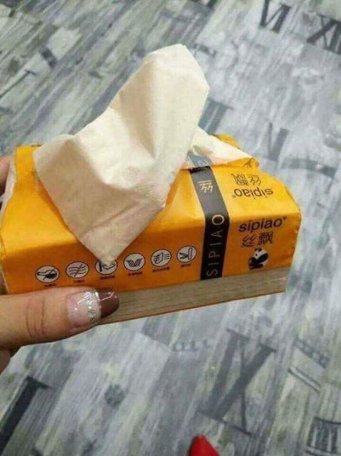 Combo 5 gói Giấy ăn sợi trúc