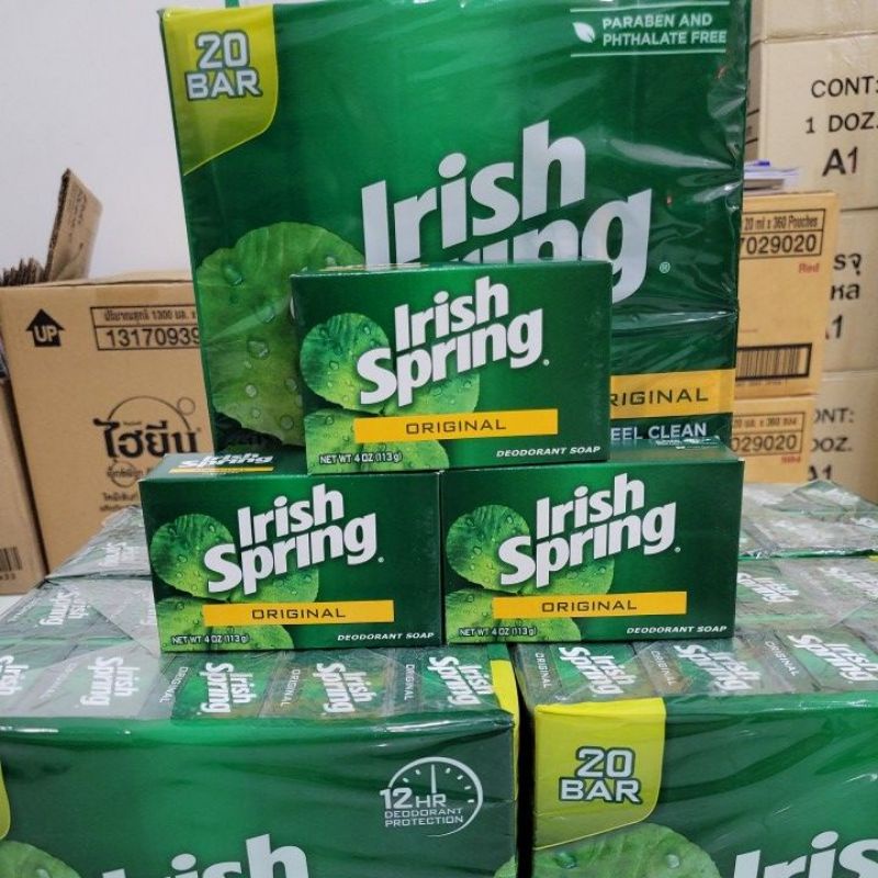 Xà bông cục Irish Spring Original Mỹ 113g