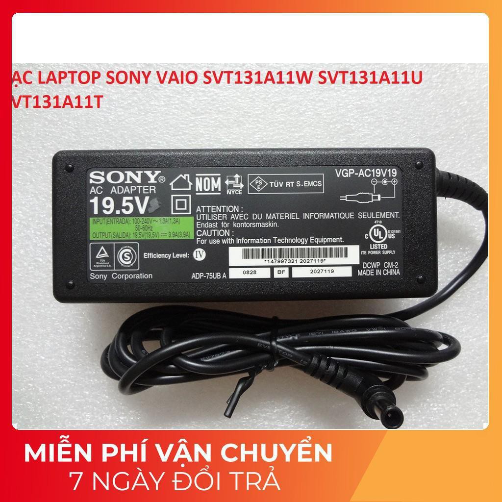 ⚡️SẠC LAPTOP SONY VAIO SVT131A11W SVT131A11U SVT131A11T loại tốt