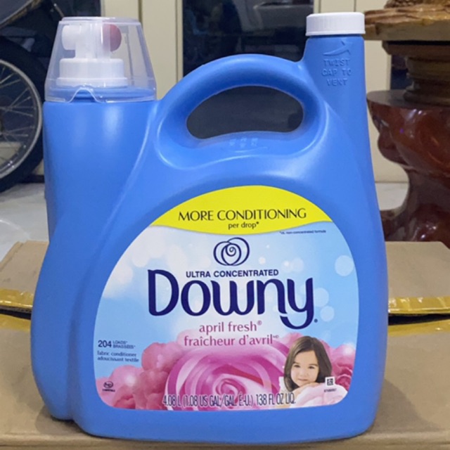 Nước xã vải downy 4.08 lit mỹ