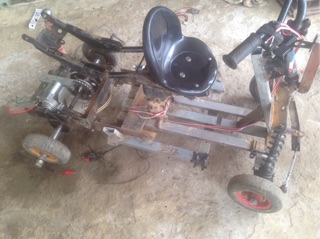 Mô tơ chế xe điện.