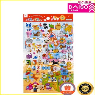 ( DAISO JAPAN) Bộ sưu tập hình dán trẻ em (Động vật)