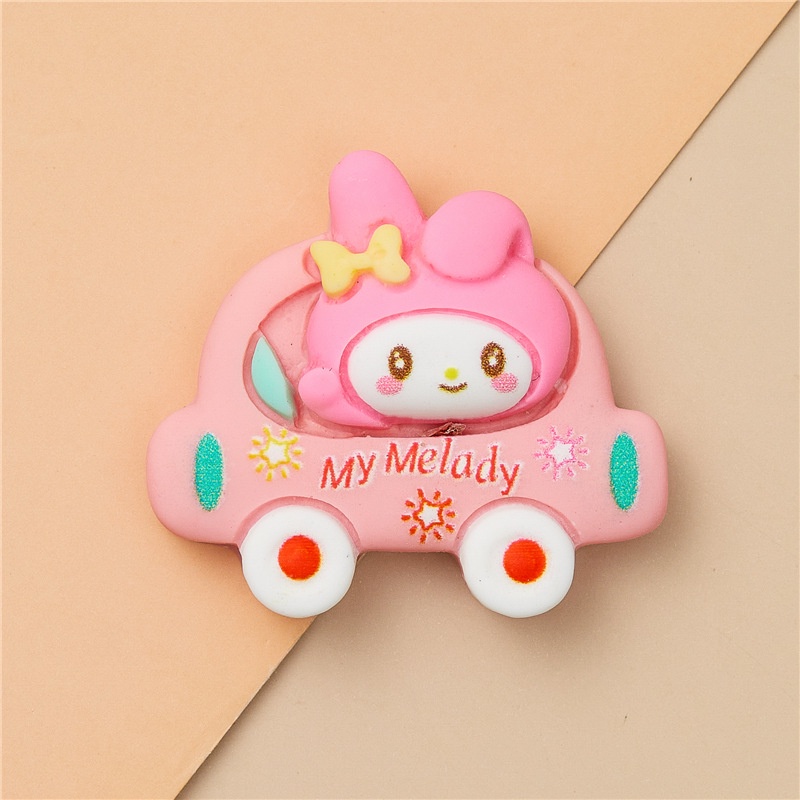 xe hoạt hình Resin phụ kiện dép Crocs charm DIY khóa giày crocs jibbitz Nhựa trang sức Phụ kiện trang trí giày crocs nút trang trí điện thoại di động Nắp đậy / Khung ảnh / Cốc nước / Túi Nguyên liệu làm phụ kiện handmade sáng tạo