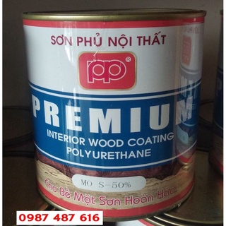 Sơn phủ mờ pu s-50% trọng lượng :1kg