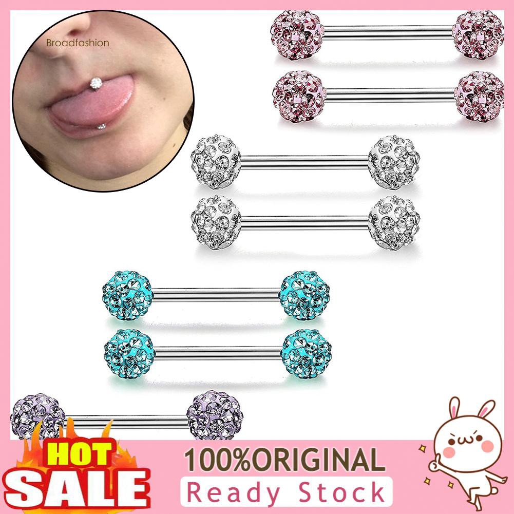 Khuyên xỏ cơ thể đính đá thời trang cá tính