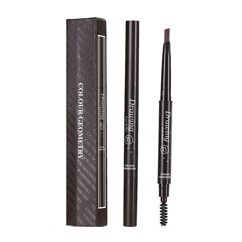 (Hàng Mới Về) Chì Kẻ Mày Dạng Vặn Kháng Nước Với Đầu Cọ Chải Tiện Dụng | BigBuy360 - bigbuy360.vn