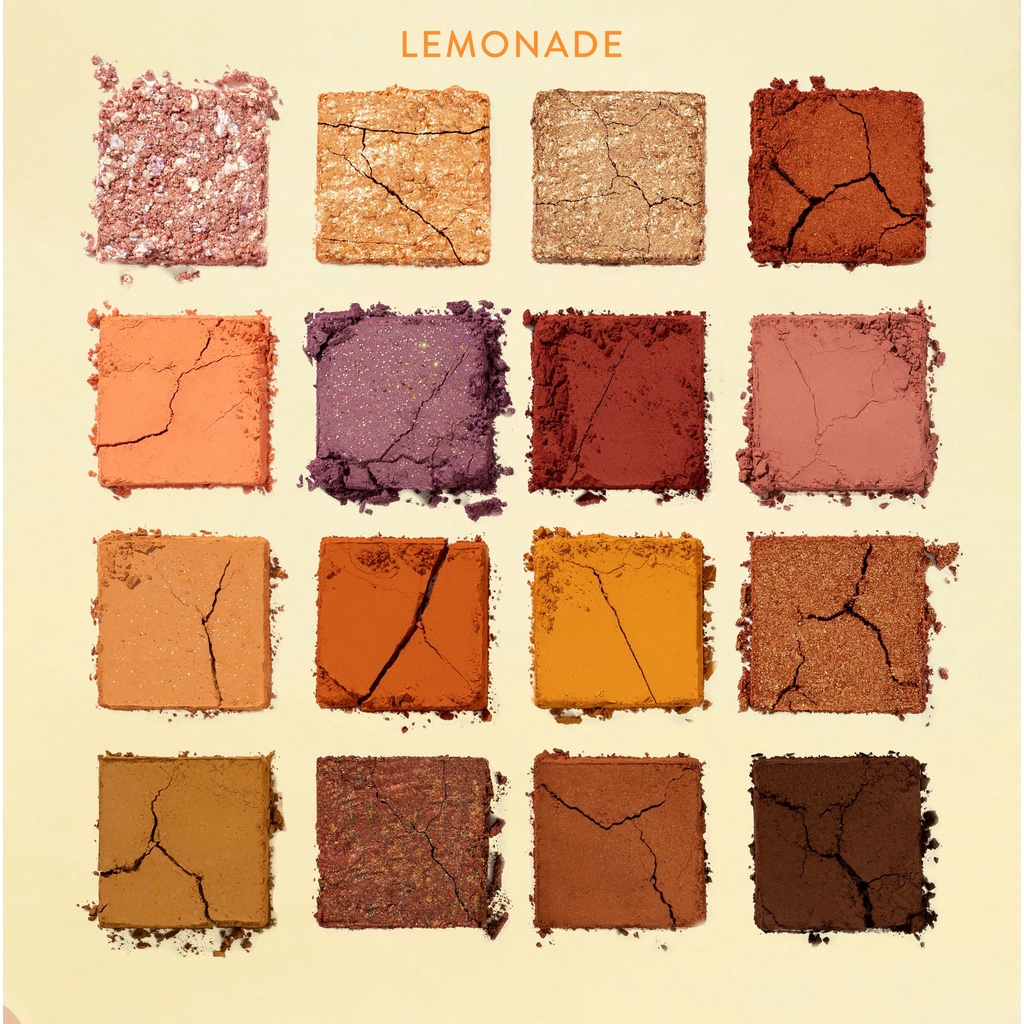 Combo Lemonade Bảng phấn mắt Aesthetic Eyeshadow Palette 20.8g và Chuốt mi SuperNatural Mascara 7.5g