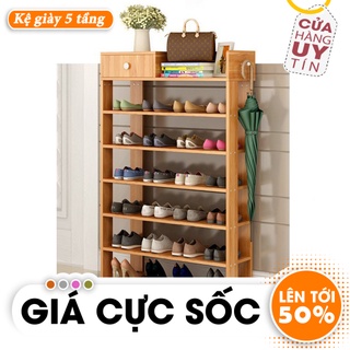 Kệ Để Giày Dép Gỗ 5-7 Tầng Cao Cấp