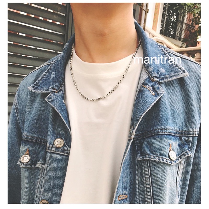 DÂY CHUYỀN KHẮC OM MANI PADME HUM TÂY TẠNG