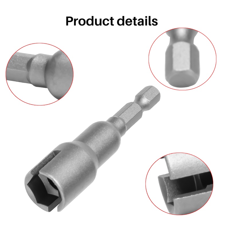 Bộ 2 Đầu Vặn Ốc Lục Giác 1 / 4 Inch Chuyên Dụng Cho Bảng Điều Khiển