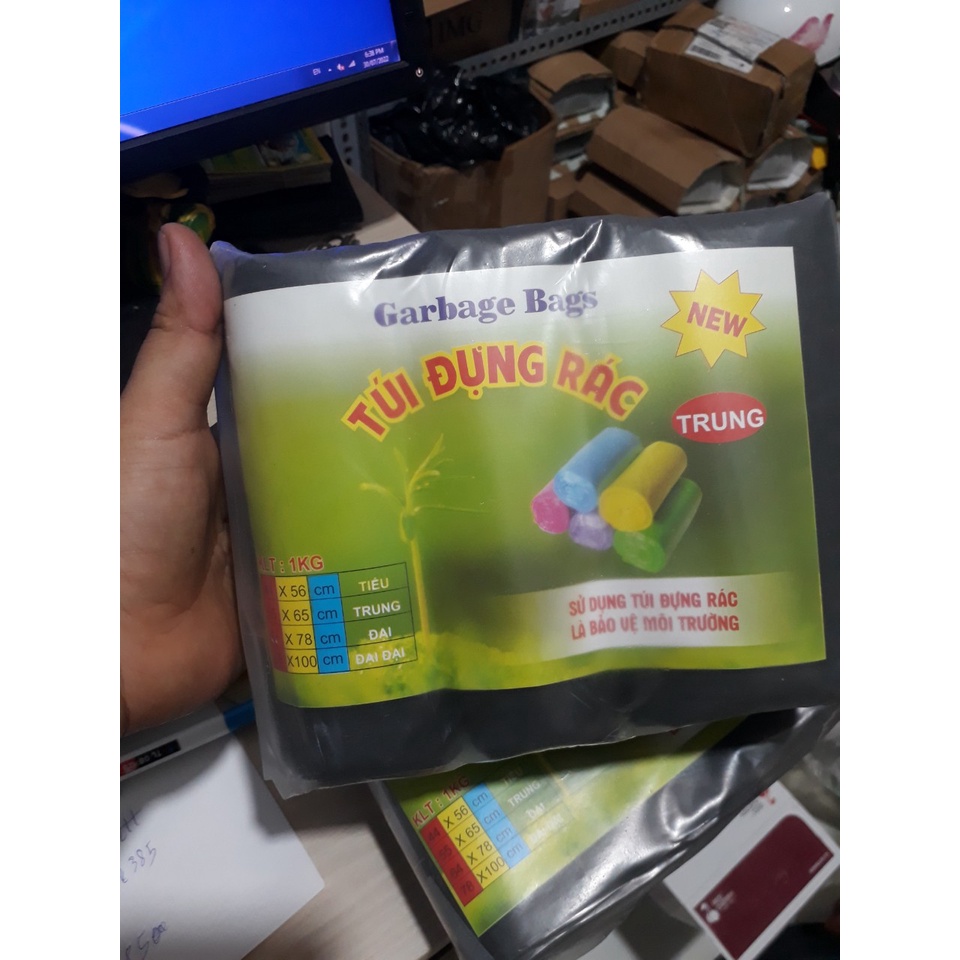 COMBO 3 CUỘN TÚI RÁC CUỘN TỰ PHÂN HỦY