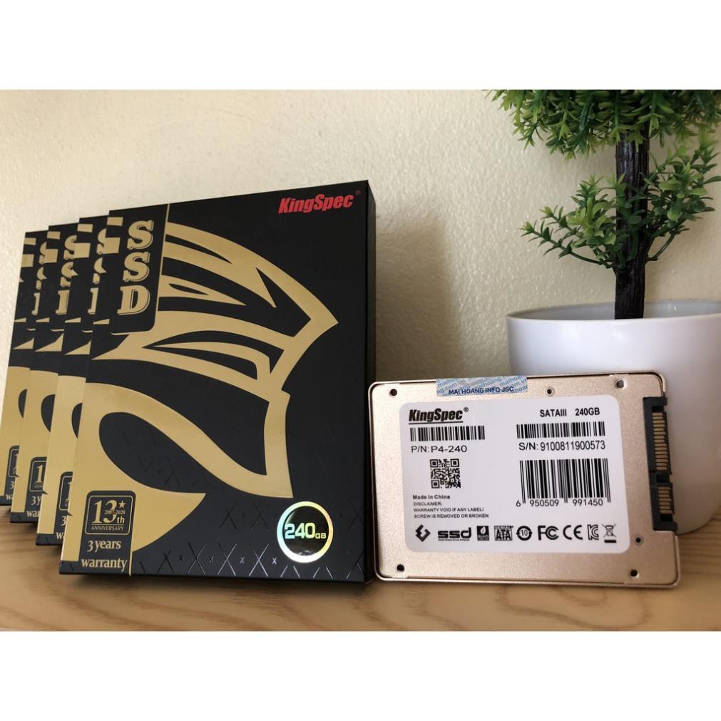 Ổ cứng SSD Kingspec P4-240GB - Bảo hành chính hãng Mai hoàng 36 Tháng | BigBuy360 - bigbuy360.vn