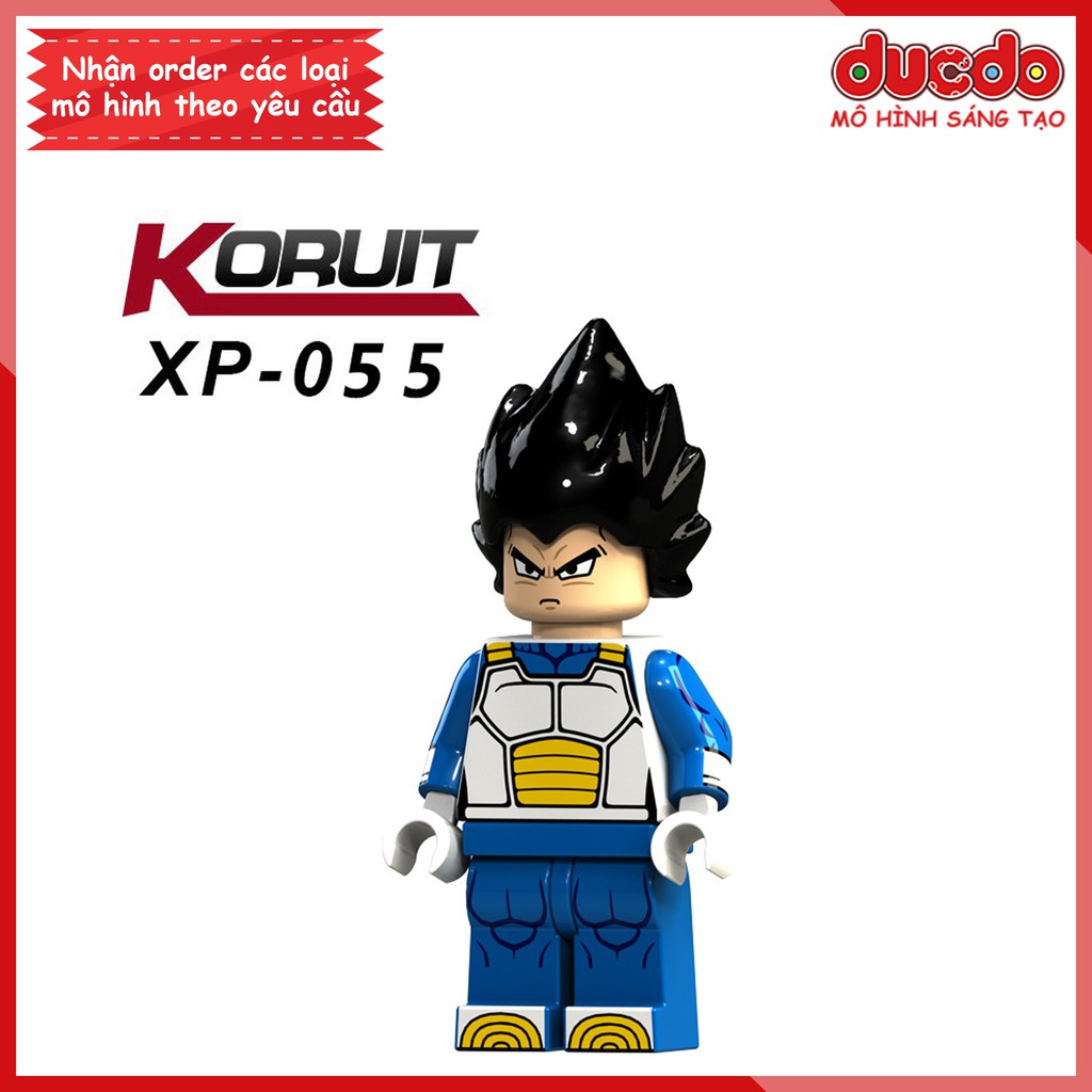 Minifigures 7 viên ngọc rồng Android, Krillin, Tien, Goku, Chiaotzu, Vegeta - Đồ chơi Lắp ghép Mini Dragon Ball KT1007