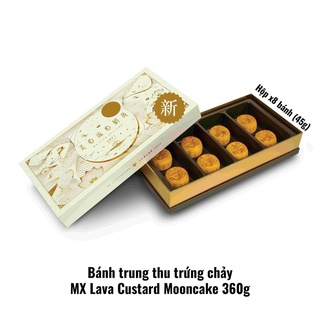 Bánh trung thu trứng chảy MX Lava Custard Mooncake 360g
