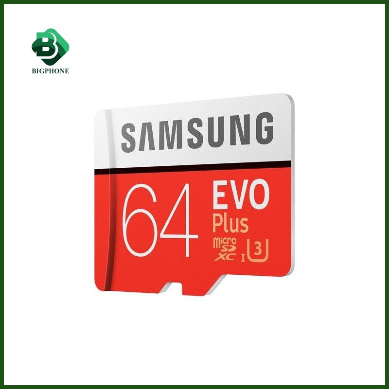Thẻ Nhớ MicroSDXC Samsung EVO Plus U3 -4K 64/128/256/512GB 100MB/s. | BigBuy360 - bigbuy360.vn