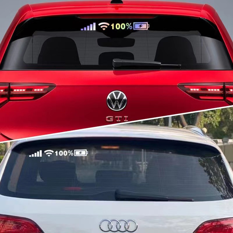 Tem wifi hài hước dán kính ô tô