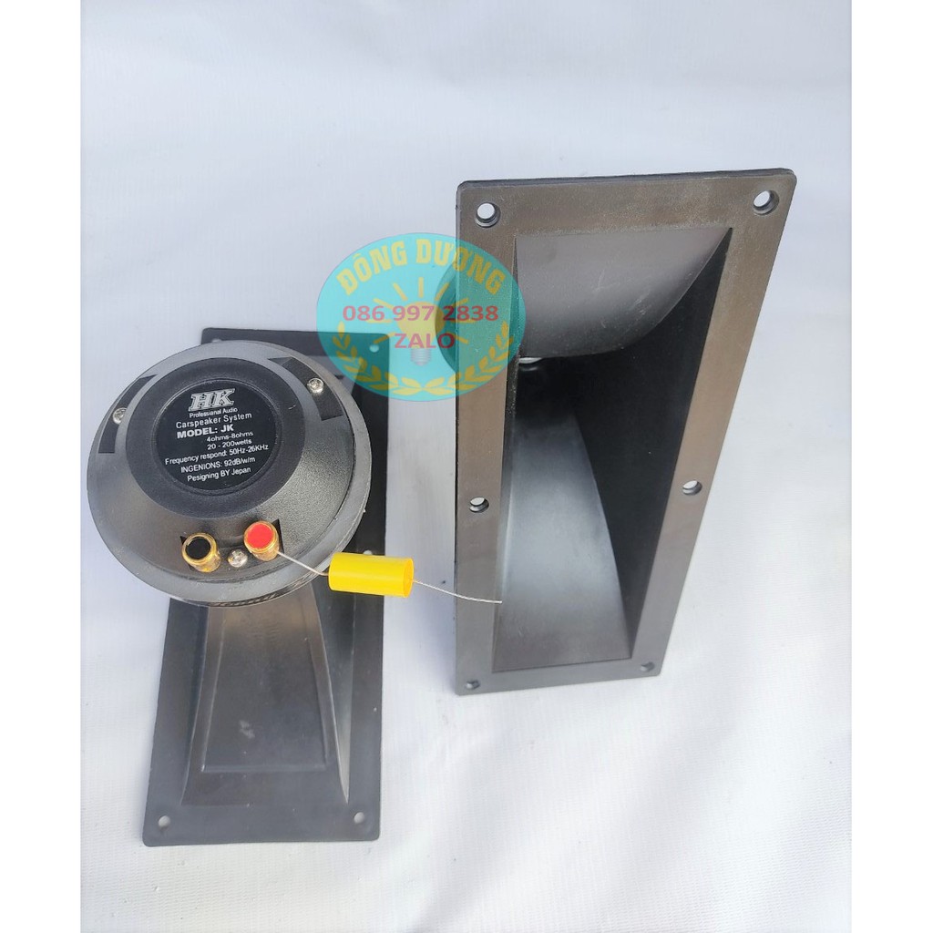 LOA TREBLE SÂN KHẤU 350 JK MÀNG TITAN - GIÁ 1 CHIẾC KÈM HỌNG VÀ TỤ - LOA BỔ SUNG TIẾNG TRÉP