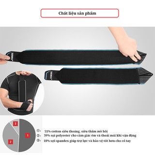 Băng quấn cổ tay Aolikes A1540 (1 cặp)