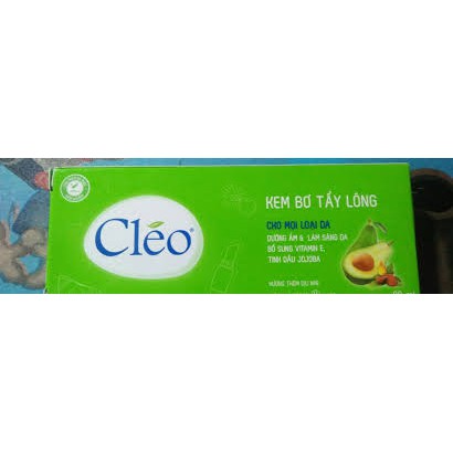 Lotion Tẩy Lông Cleo Avocado Hair Removal Lotion All Skin Types 90ml