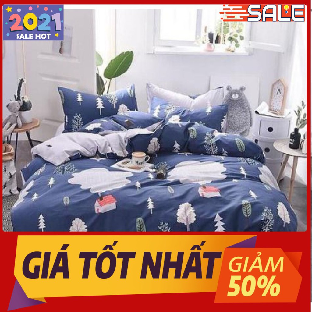 xả kho Vỏ chăn 1m8x2m lồng ruột có khóa kéo(cây thông)